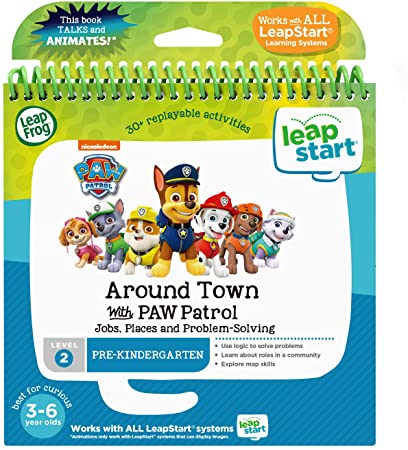 LeapFrog LeapStart 3D Around Town with PAW Patrol Book