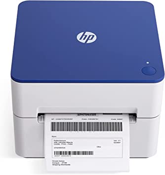 HP Shipping Label Printer, 4x6 Commercial Grade Direct Thermal, Compact & Easy-to-use, High-Speed 203 DPI Printer, Barcode Printer, Compatible with Amazon, UPS, Shopify, Etsy, Ebay, ShipStation & More