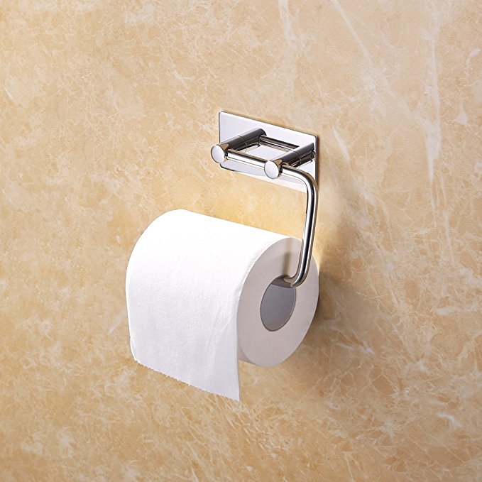 Kes Toilet Paper Holder, Brushed Stainless Steel, A7070