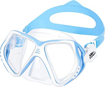 EverSport Kids Swim Goggles with Nose Cover, Anti Fog Clear Youth Diving Mask No Leak Anti Shattered
