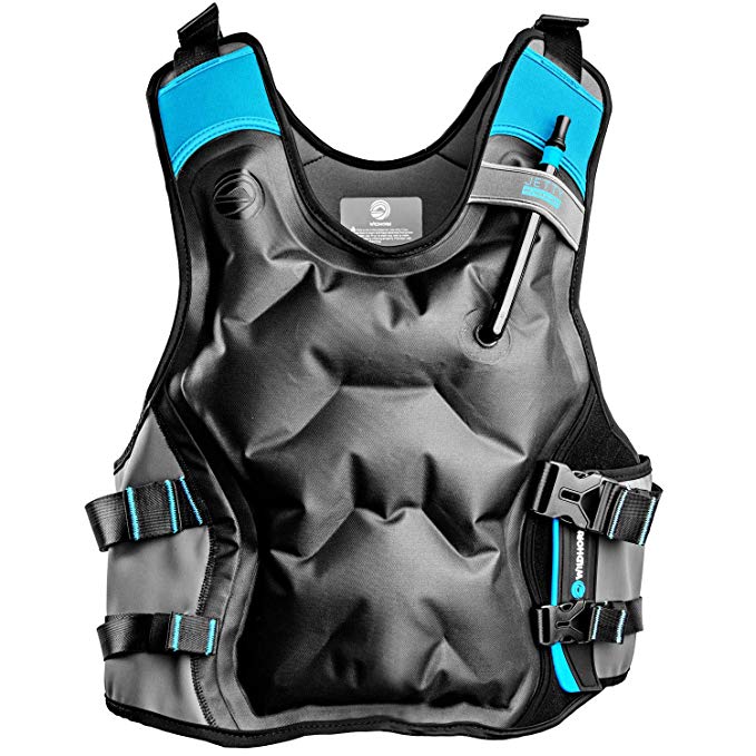 Jetty Inflatable Snorkel Vest - Premium Snorkel Jacket for Adults. Features Balanced Flotation, Secure Lock and Comfort Fit. Perfect For Snorkeling, Paddle-boarding and Other Low Impact Water Sports.