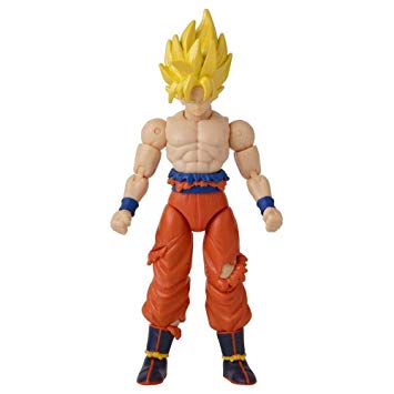 Dragon Ball Z Dragon Stars Super Saiyan Goku Battle Damaged Exclusive Action Figure