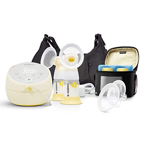 Medela Sonata Smart Breast Pump, Hospital Performance Double Electric Breastpump, Rechargeable, Flex Breast Shields, Touch Screen Display, Connects to Mymedela App, Lactation Support