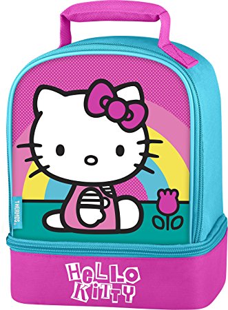 Thermos Dual Compartment Lunch Kit, Hello Kitty