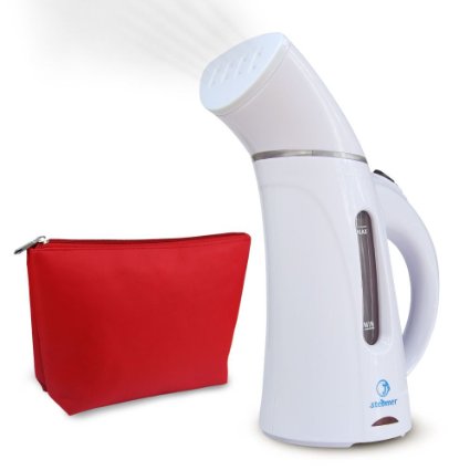 Portable Fabric Steam Cleaner Mini Travel Garment Steamer with Zipper Waterproof Travel Pouch