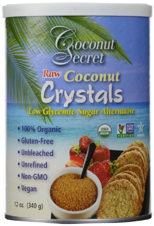 Coconut Secret Coconut Crystals, Raw, 12-Ounce