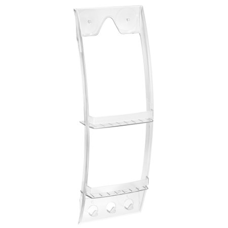 InterDesign Grand Arc Shower Caddy Clear