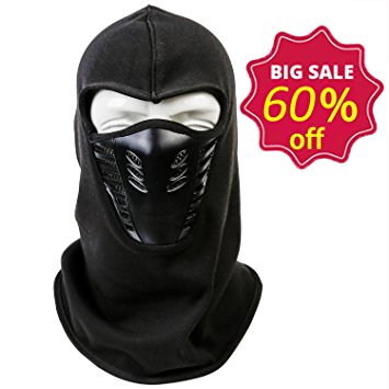 HIG Balaclava Winter Ski Mask - Cold Weather Face Mask Windproof Warm for Skiing & Snowboarding & Cycling