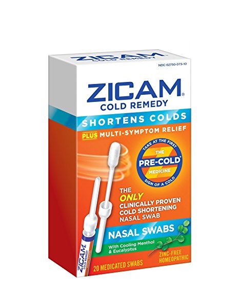 Zicam Cold Remedy Nasal Swabs, 20 Count