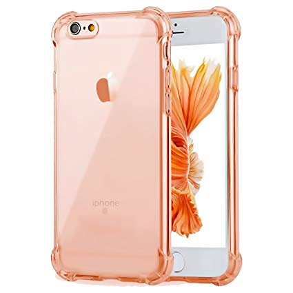 Impact Resistant clear Cover iPhone 6 6s Card Case,ibarbe Protective Shell Shockproof Heavy Duty TPU Bumper Case Anti-scratches EXTREME Protection Cover Heavy Duty Case for iPhone 6 6S 4.7"
