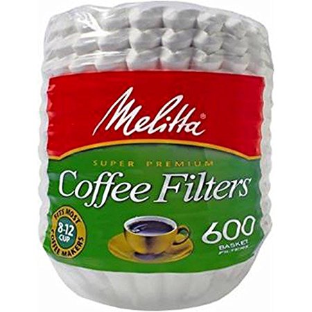 Melitta Coffee Filters, Basket, Pack Of 600