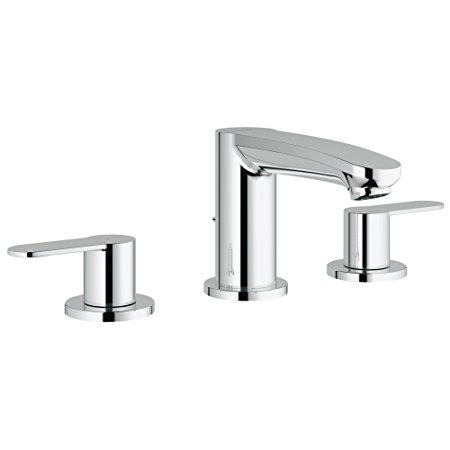 Eurostyle Cosmopolitan 8 in. Widespread 2-Handle Low Arc Bathroom Faucet