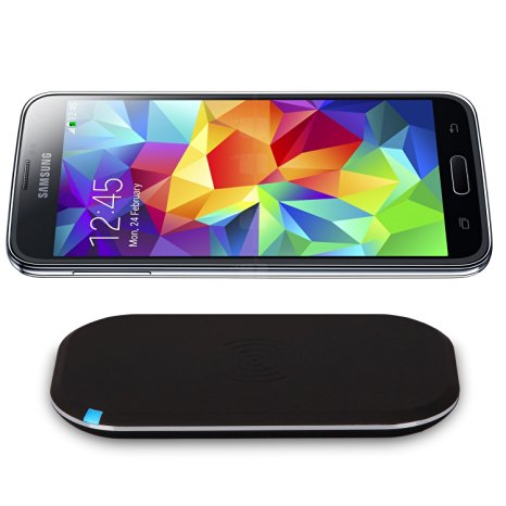 CHOE Qi Wireless Charger Kit for Galaxy S5(Including Wireless Charging Pad and Wireless Charging Receiver)