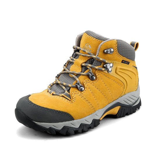 Clorts Women's Hiker Leather GTX Waterproof Hiking Boot Outdoor Backpacking Shoe HKM822