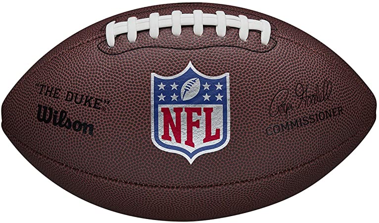 Wilson NFL Duke Replica Football, Brown