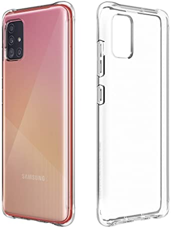 Caseology Solid Flex Crystal for Samsung Galaxy A51 Case (2019) - Crystal Clear