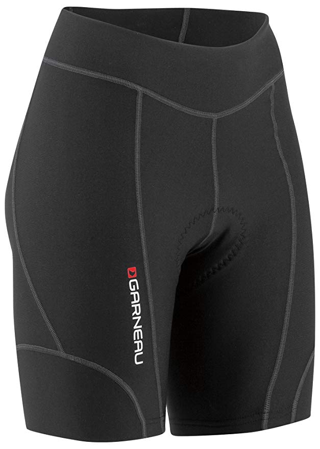 Louis Garneau Women's Fit Sensor 7.5 Bike Shorts, Padded and Breathable