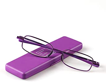 HINDAR PANDA Folding Flat Reading Glasses Portable Pocket Super light Readers for Anti-bule light lens Reduce Eye Fatigue