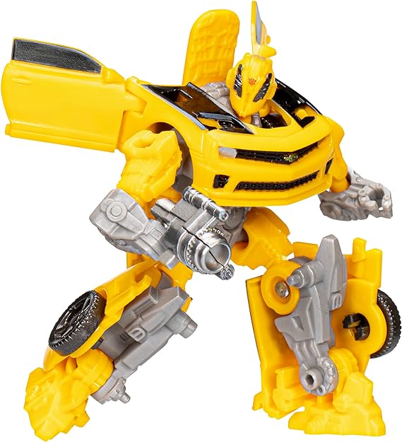 Transformers Studio Series Dark of The Moon Core Bumblebee Toy, 3.5-inch Action Figures for Boys and Girls, Christmas Stocking Stuffers, Ages 8 and Up