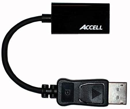 Accell DisplayPort 1.2 to HDMI 1.4 Passive Adapter - 4K UHD @30Hz, 1920x1440@60Hz - Retail Package