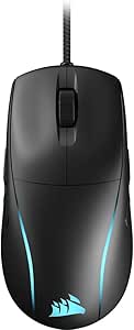 Corsair M75 Wired RGB Lightweight FPS Gaming Mouse – 26,000 DPI – Swappable Side Buttons – PC – Black