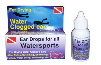 Ear Drops for Scuba Diving, Swimming, Snorkeling, and all Watersports Swim Swimmers Ear Snorkel Diving Dive Divers Boating Sailing Kayak Canoe
