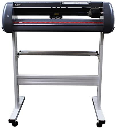 Vinyl Cutter Plotter Machine 28" with ARTCUT & Stand for T Shirt Transfer Design Sign Maker Printing SEIKI SK720T