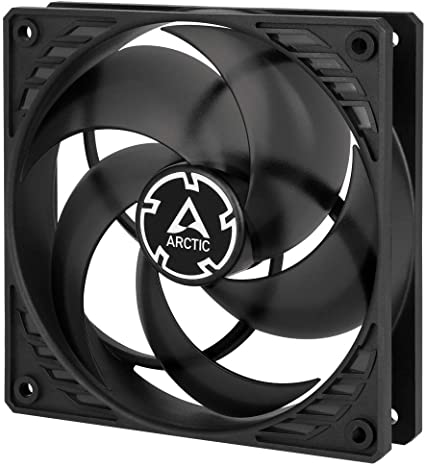 Arctic P12 PWM - Pressure-optimised 120 mm Fan with PWM - Black/Transparent, Fan Speed: 200-1800 RPM