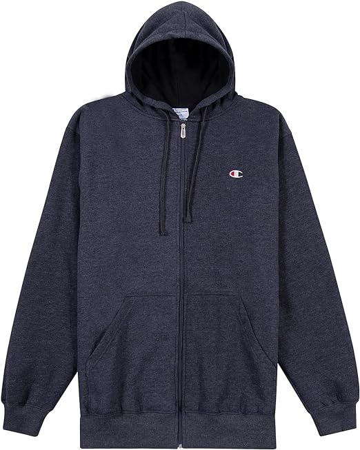 Champion Big and Tall Thermal Lined Hoodies for Men – Men’s Fleece Zip Up Hoodie