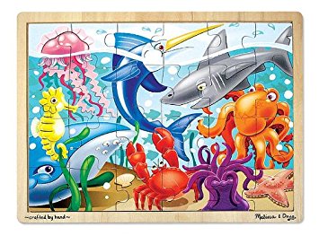 Melissa & Doug Under the Sea Jigsaw Puzzle 24pc