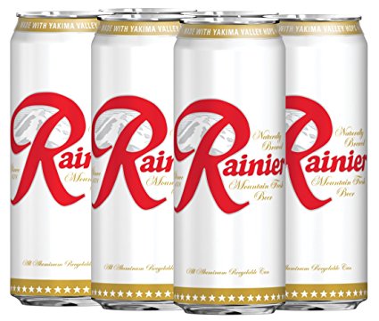 Rainier, 6 pk, 16 oz Cans, 4.6% ABV
