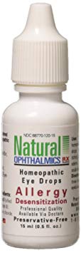 Natural Ophthalmics Allergy Desensitization Eye Drops, 0.5 Ounce