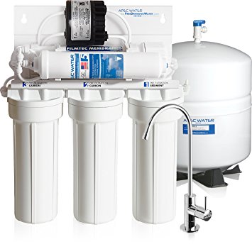 APEC Water Systems Top Tier, Premium Quality-Built in USA-Ultra Safe and High-Efficiency Permeate Pumped Reverse Osmosis Water Filter System for Low Water Pressure Homes (RO-Perm)
