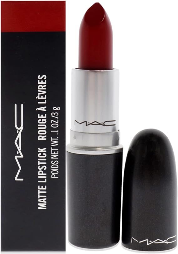 MAC Matte Lipstick - 612 Russian Red For Women 0.1 oz Lipstick