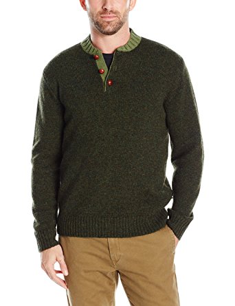 Woolrich Men's Kennebeck Shetland Henley Sweater Ii