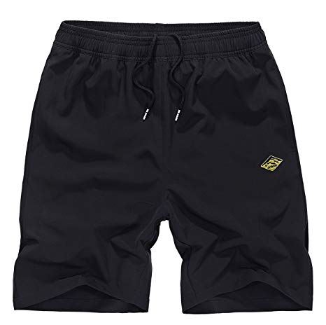 EXEKE Outdoor Men's Quick Dry Shorts Lightweight Hiking Shorts