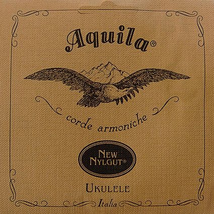 Aquila New Nylgut AQ-4 Soprano Ukulele Strings - High G - Set of 4