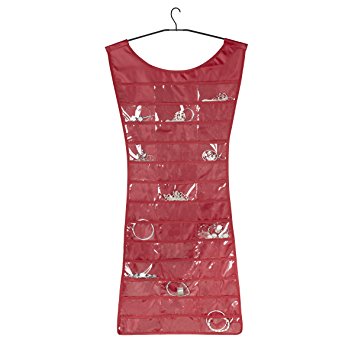 Umbra Little Dress Jewelry Organizer, Red