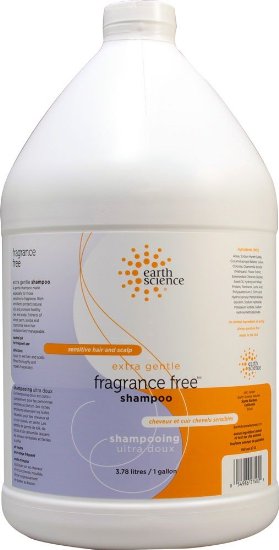 Shampoo-Fragrance Free Earth Science 1 Gallon Liquid