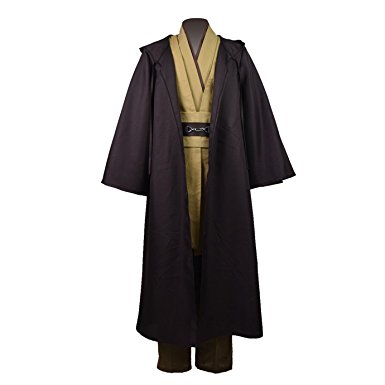 Cosparts® Obi-Wan Classic Cosplay Robe Tunic Costume US Size
