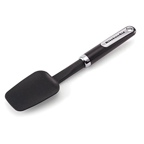 KitchenAid Silicone Spoon Spatula, Black