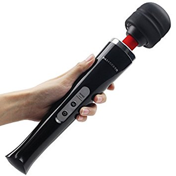 Wand Massager Handheld with 10 Powerful Speeds 8 Pulsating Patterns, Paloqueth Personal Therapy Massager for Muscle Aches and Sports Recovery | Cordless Rechargeable