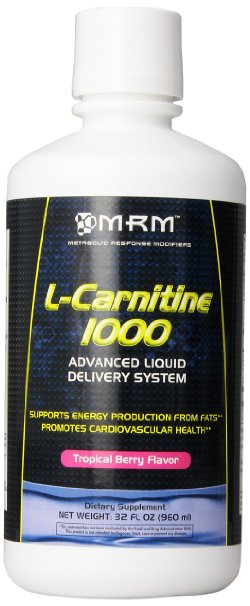 MRM L-CARNITINE 1000 Tropical Berry Flavor 32 oz Bottle