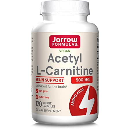 Jarrow Formulas Acetyl L-Carnitine 500 mg - 120 Veggie Capsules