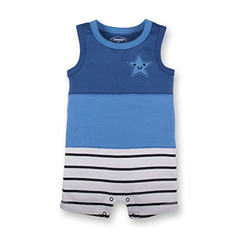 Lamaze Baby Boys Organic Sleeveless Romper