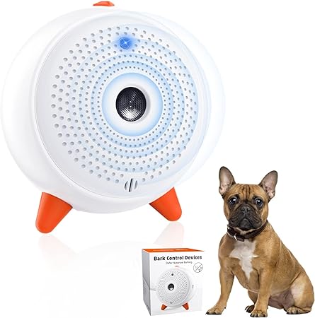 bubbacare Anti Barking Device, Dog Barking Control Devices Utrasonic Dog Barking Deterrent 15M Range for Indoor & Outdoor Use Safe for Dogs Human