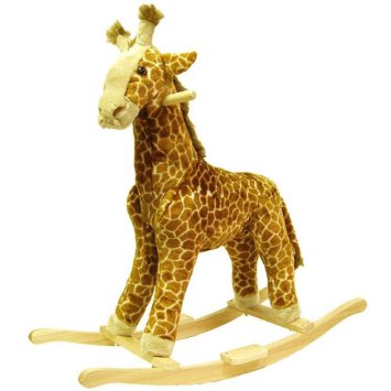 Happy Trails 80-86GIRAFFE Giraffe Plush Rocking Animal