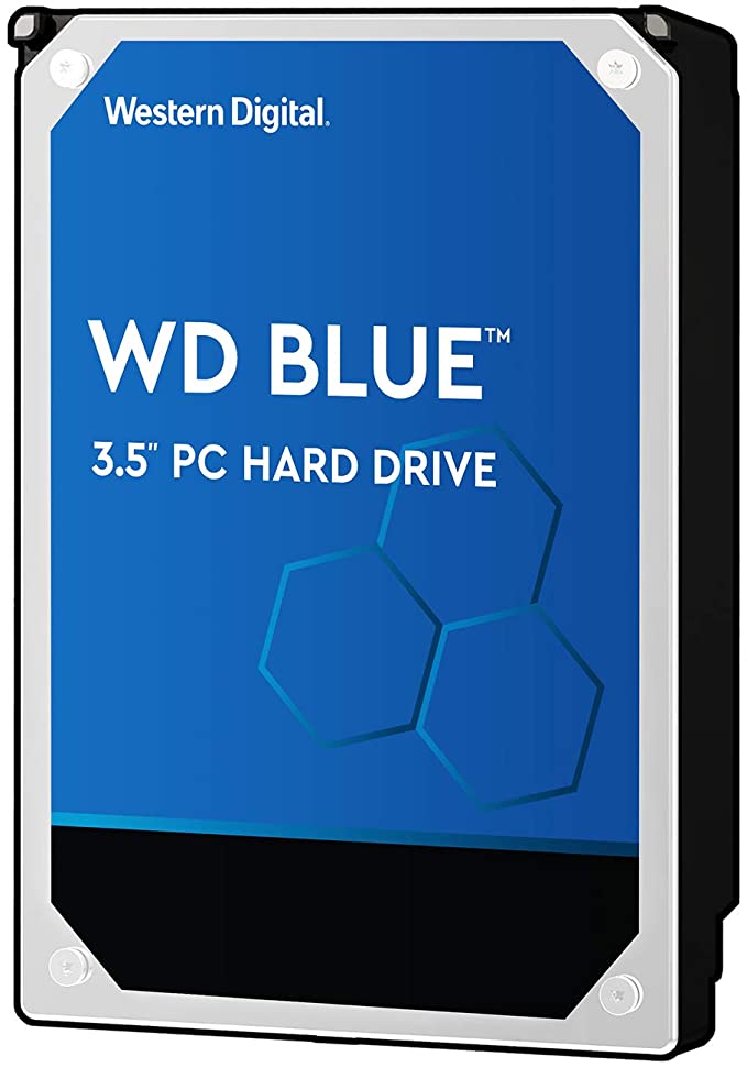 WD Blue 2TB PC Hard Drive - 5400 RPM Class, SATA 6 Gb/s, 256 MB Cache, 3.5" - WD20EZAZ