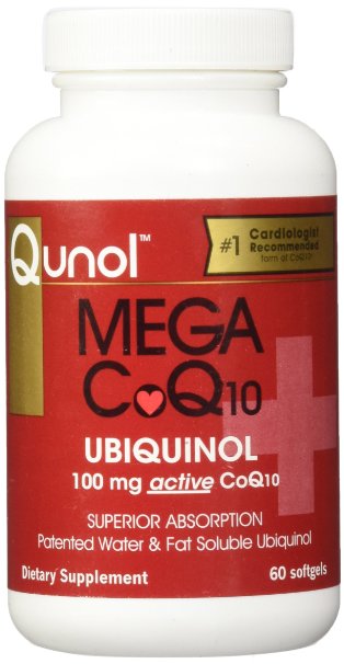 Qunol Mega Ubiquinol Coq10, 60 Count