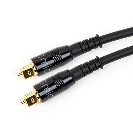 Micca Premium Optical Digital Audio Cable Toslink-to-Toslink 2-Meter (6ft)